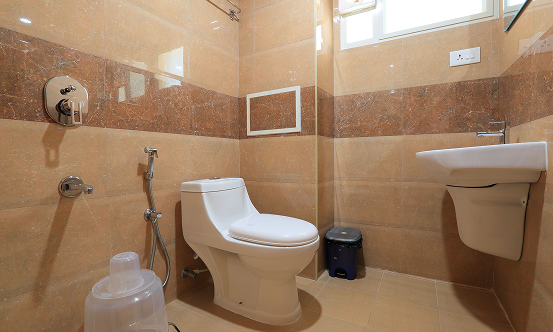 Attached bathroom