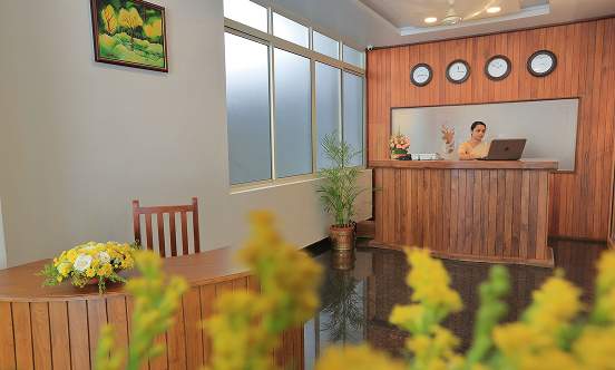 Reception desk