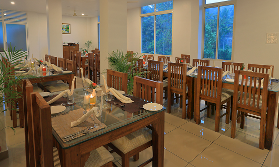 Restaurant dining area